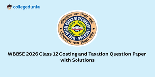 WB Board Class 12 Costing and Taxation 2026 Question Paper with Solution PDF